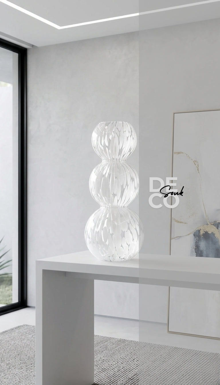 SNOW VASE