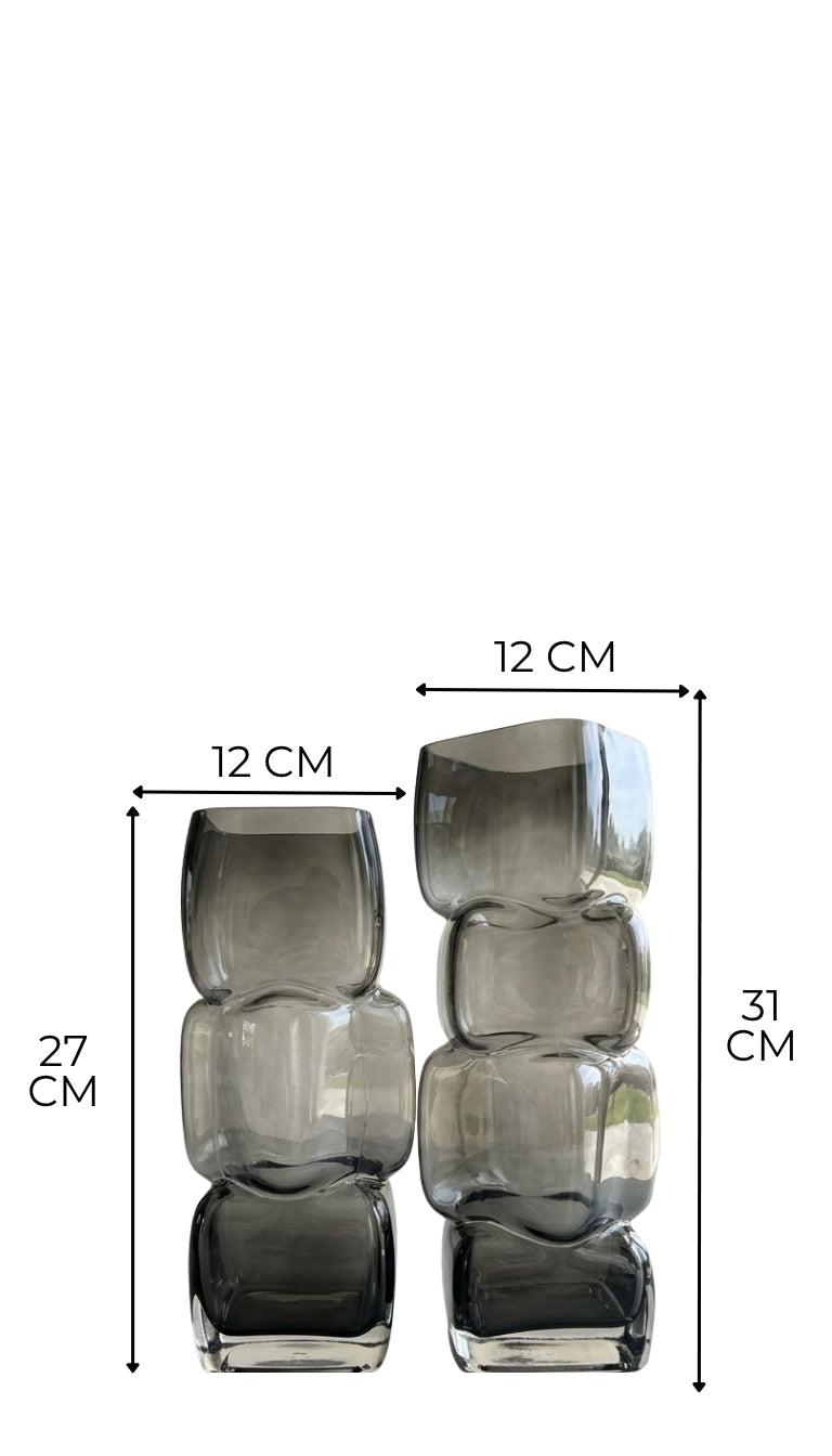 CUBIC VASE DUO