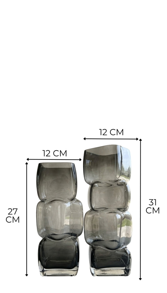 CUBIC VASE DUO