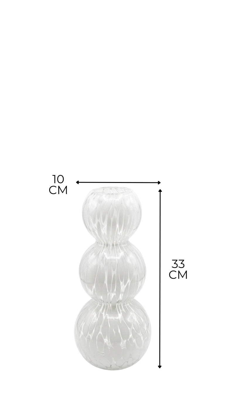 SNOW VASE